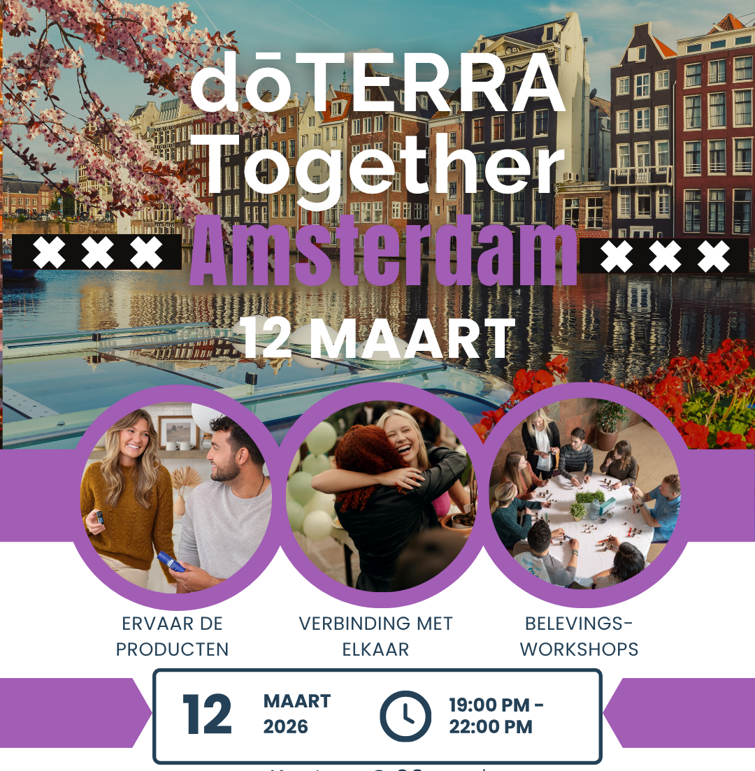 Amsterdam Lente Together dōTERRA Together – Amsterdam Editie - 12 maart 2026 Posthoorn Kerk - Afbeelding 1