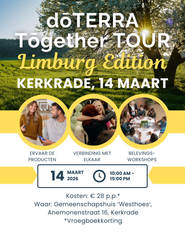dōTERRA Together – Limburg Editie - 14 maart 2026 Kerkrade - Afbeelding 1