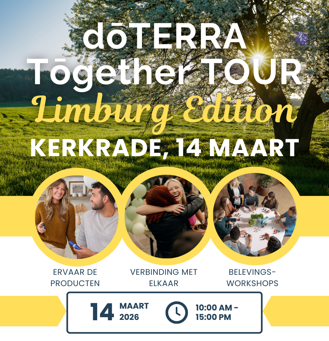 Kerkrade Letne 2026 dōTERRA Together – Limburg Editie - 14 maart 2026 Kerkrade - Afbeelding 1